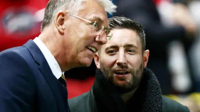 Nigel Adkins and Lee Johnson