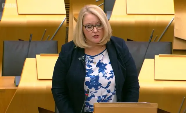 Equalities Minister Christina McKelvie