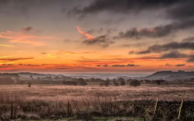 Beeley Moor sunrise