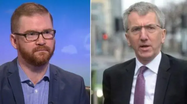 Simon Hamilton and Máirtín Ó Muilleoir