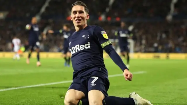 Harry Wilson after scoring