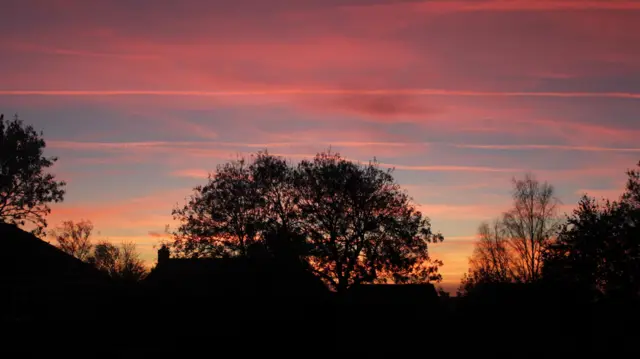 Sunset in Oakham