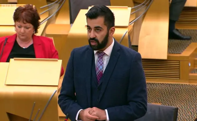 Justice Secretary Humza Yousaf