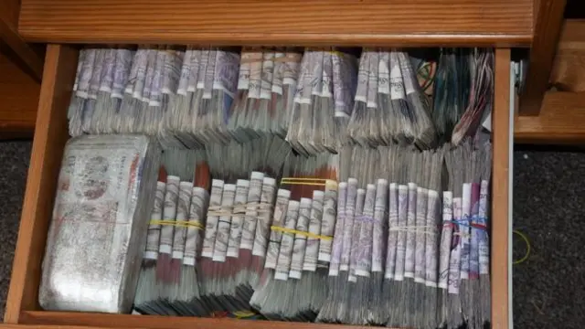 Cash found at house in Chellaston