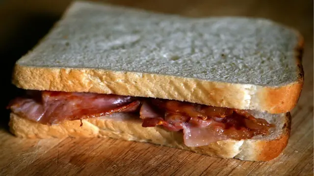 A bacon sandwich