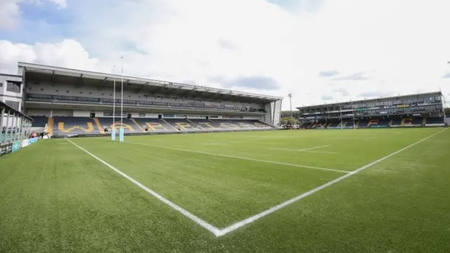 A general view of the ground in Worcester