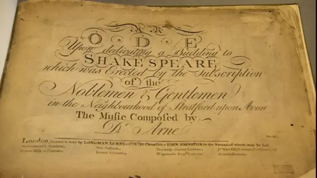 Shakespeare archive