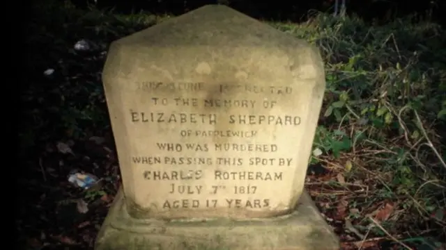 Bessie Shepherd gravestone