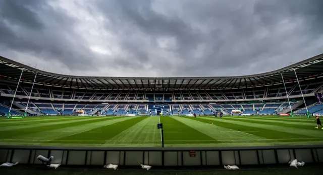 Murrayfield Stadium, home of Scottish Rugby