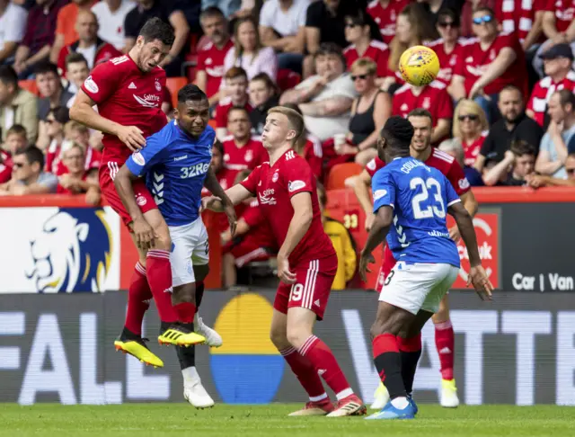 Aberdeen v Rangers