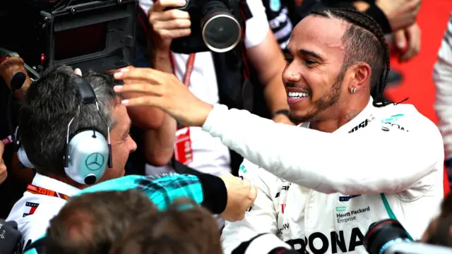 Lewis Hamilton wins in Germany