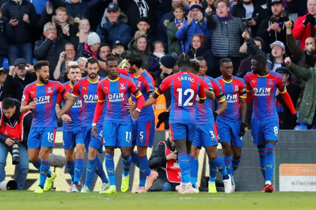 Palace celebrate