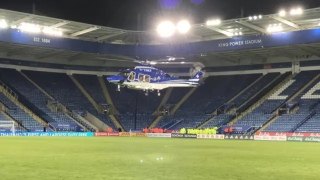 Leicester City pitch