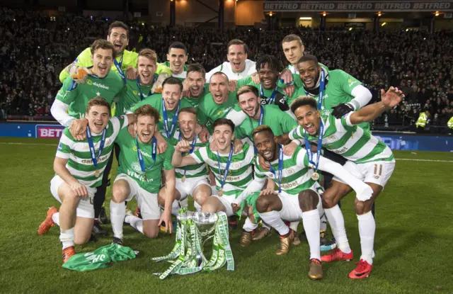 Celtic are the League Cup holders