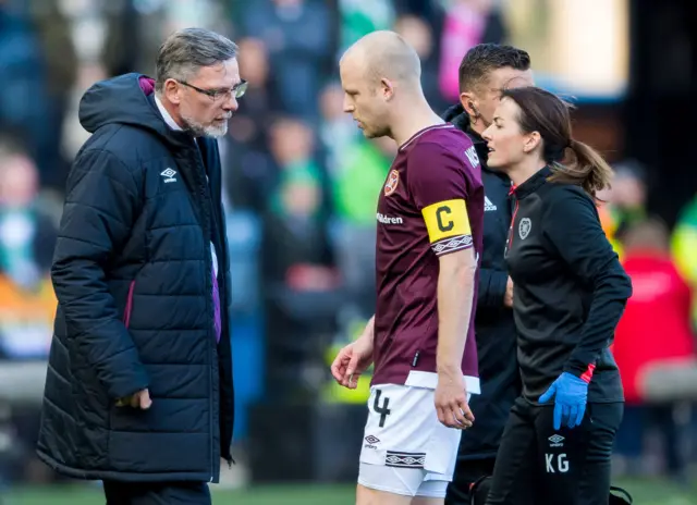 Craig Levein and Steven Naismith