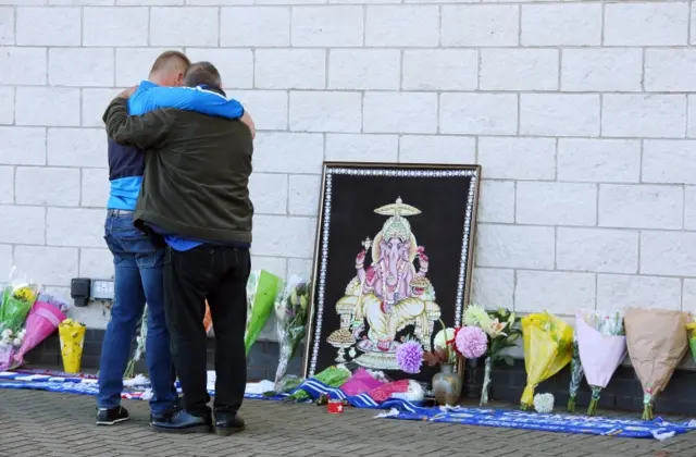 Leicester fans at the King Power