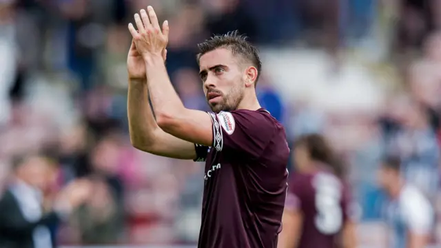 Midfielder Olly Lee has made a big impact at Hearts since his summer move from Luton Town