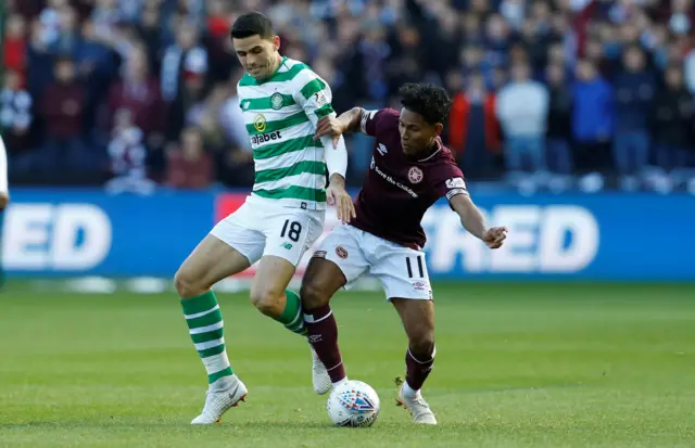 Tom Rogic and Demetri Mitchell