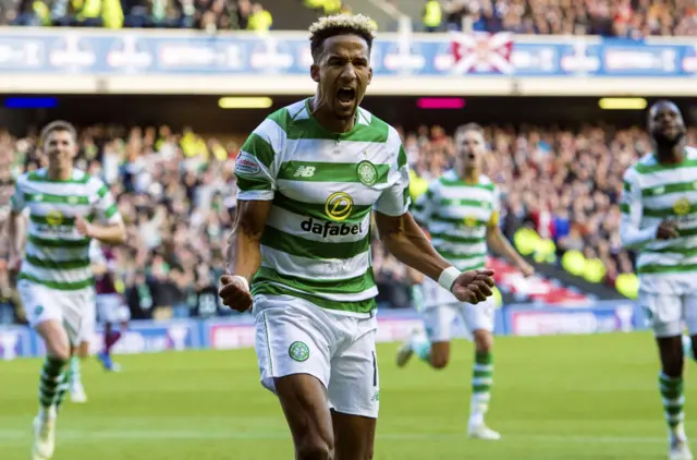 Scott Sinclair opened the scoring for Celtic at Murrayfield