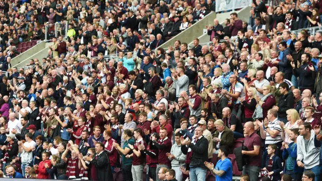 Hearts fans