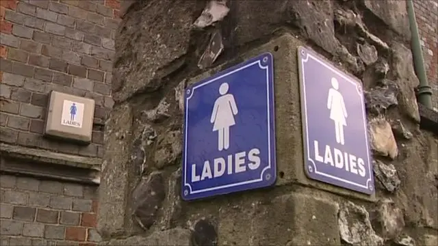 Ladies sign