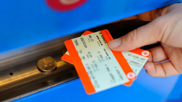 Train tickets