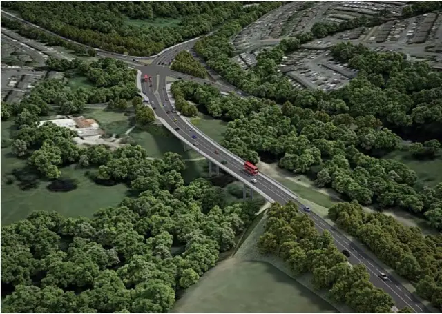 Forder Valley Link Road project