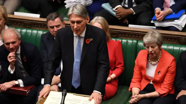 Philip Hammond delivers his 2018 budget to Parliament