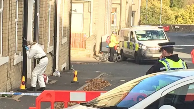 Halifax murder scene