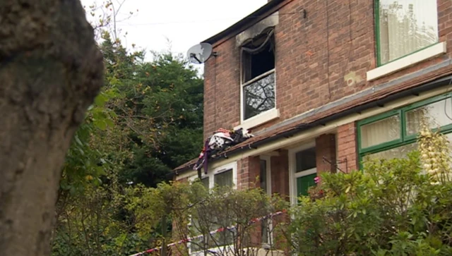 Ilkeston fire scene