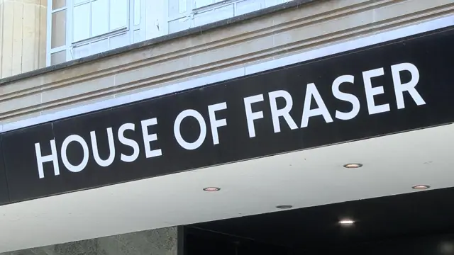 Exeter's branch of House of Fraser