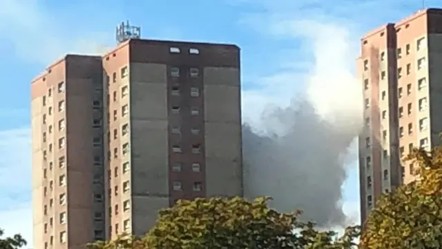 Tower block fire