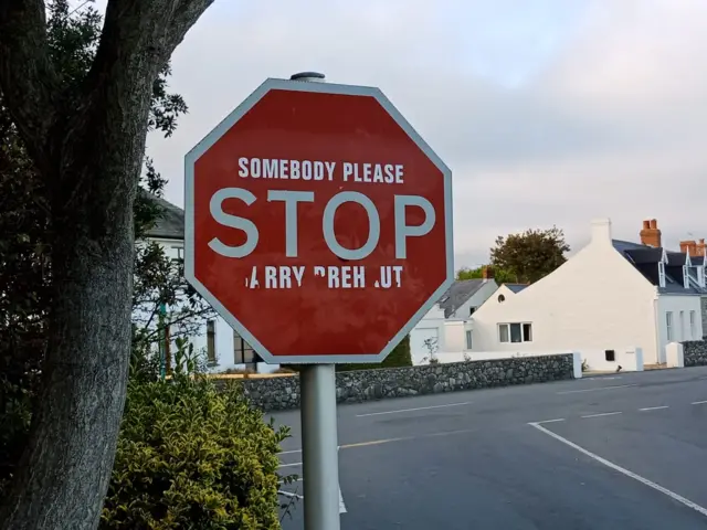 Barry Brehaut sign