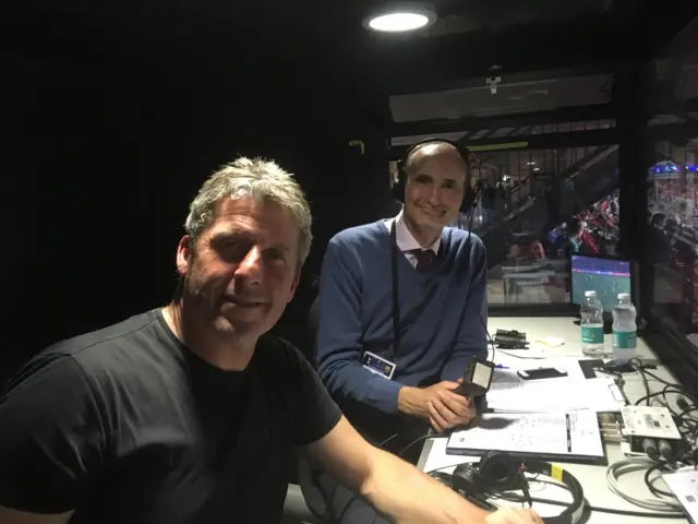 Andy Townsend and John Murray