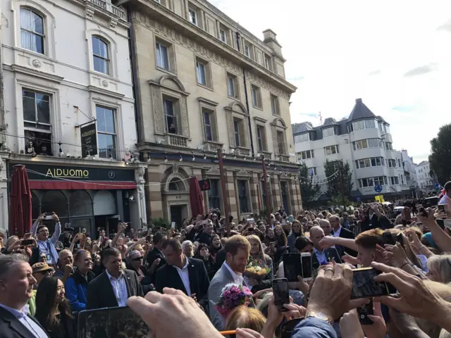 The Duke of Sussex in Brighton