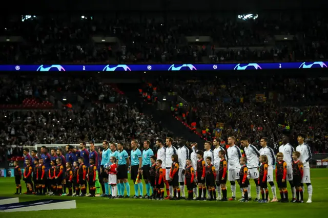 Spurs line-up