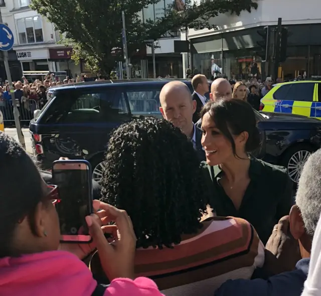 The Duchess of Sussex in Brighton