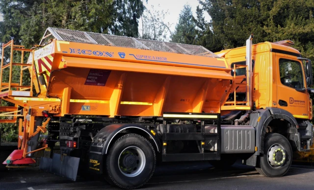 Gritting lorry