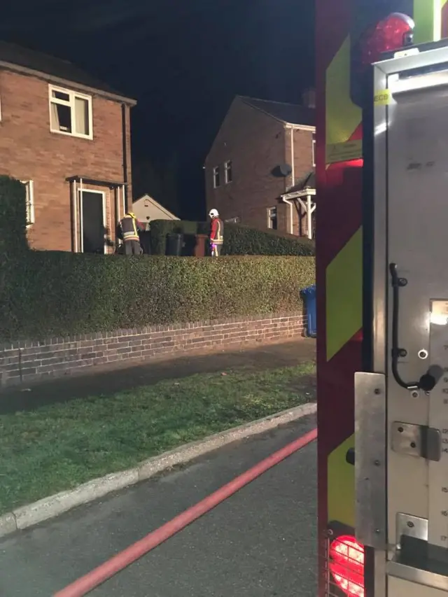 Sandiacre house fire