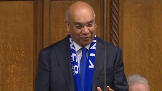 Keith Vaz in Parliament