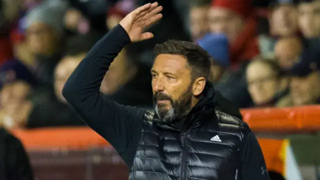 Aberdeen manager Derek McInnes