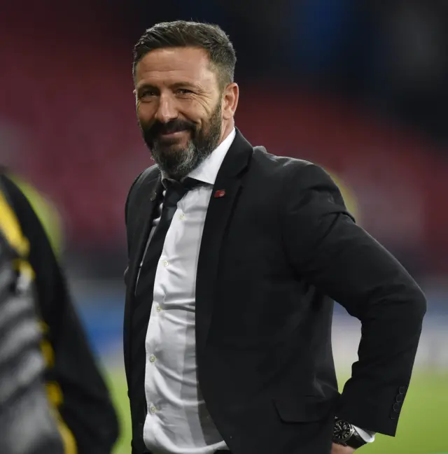 Aberdeen manager Derek McInnes