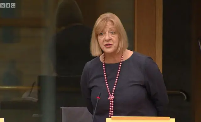 SNP MSP Linda Fabiani