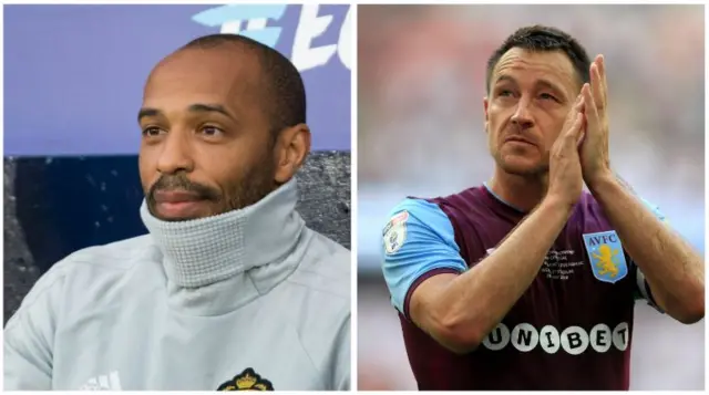 Thierry Henry and John Terry