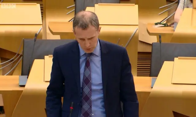 Transport Secretary Michael Matheson