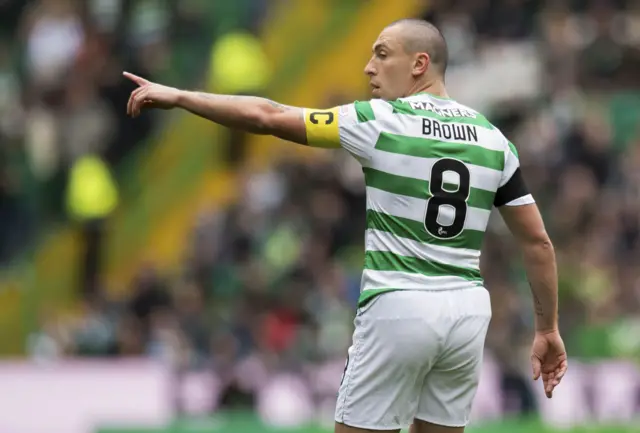 Celtic captain Scott Brown