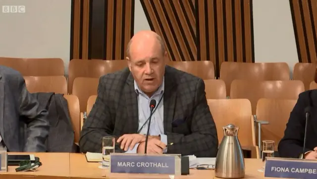 Marc Crothall from the Scottish Tourism Alliance