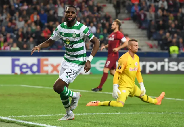 Odsonne Edouard struck after just 90 seconds at the Red Bull Arena