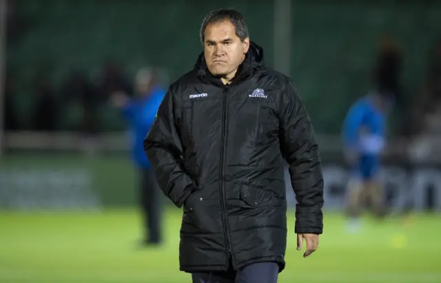 Glasgow Warriors coach Dave Rennie