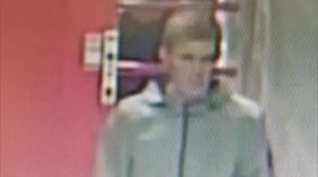 CCTV images of man